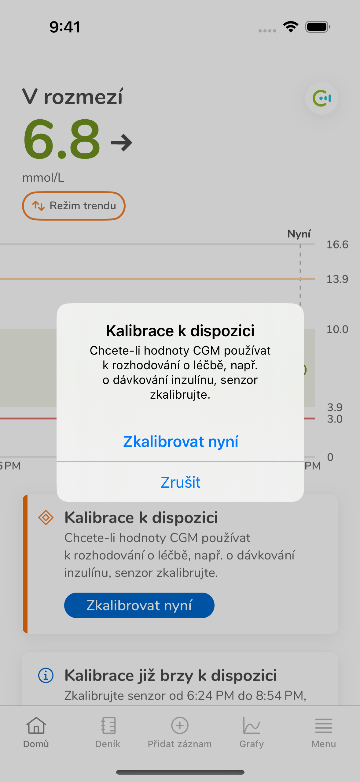 06_10_CGM calibration required in_app dialog_Mmoll