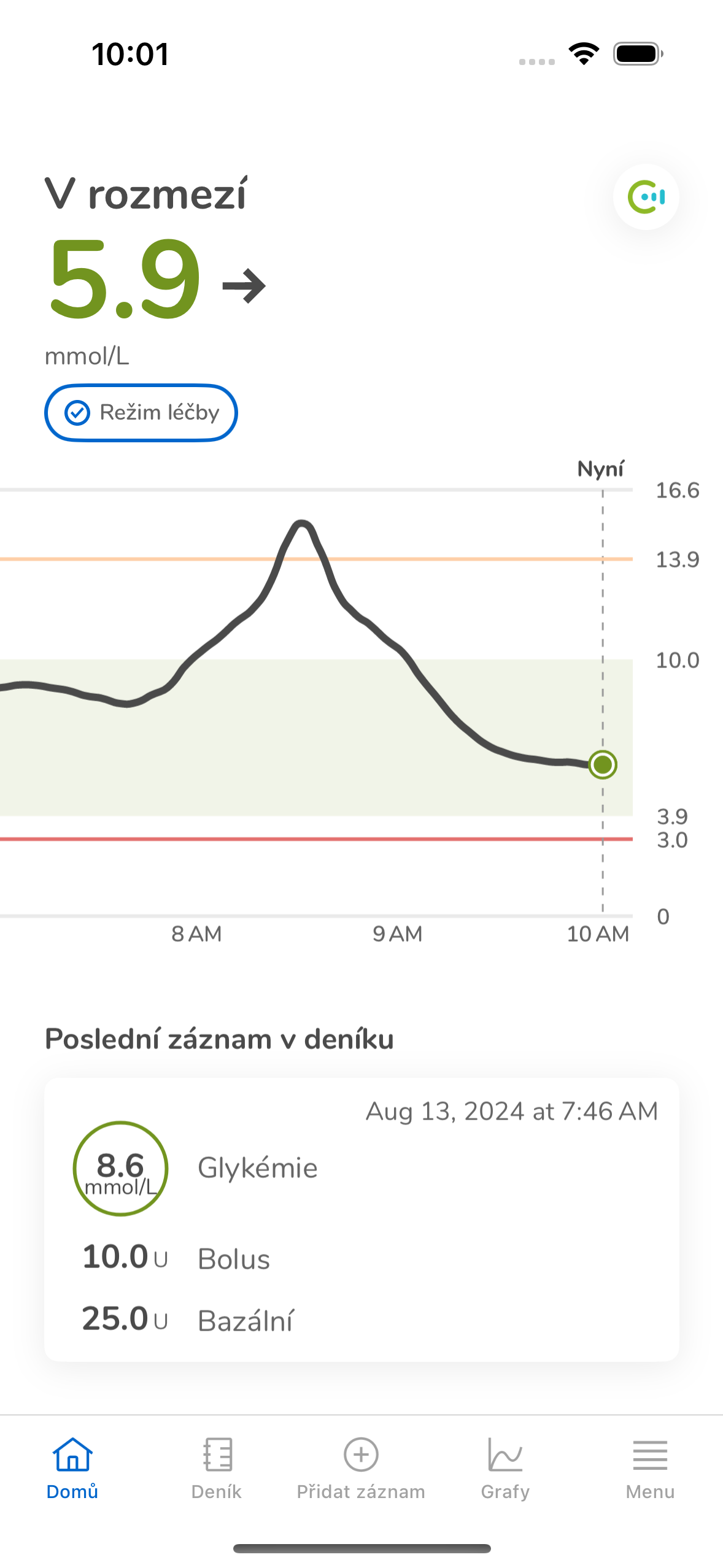 33_01_HomeDashboardWithLogbookEntriesInRangeMmoll_ID48