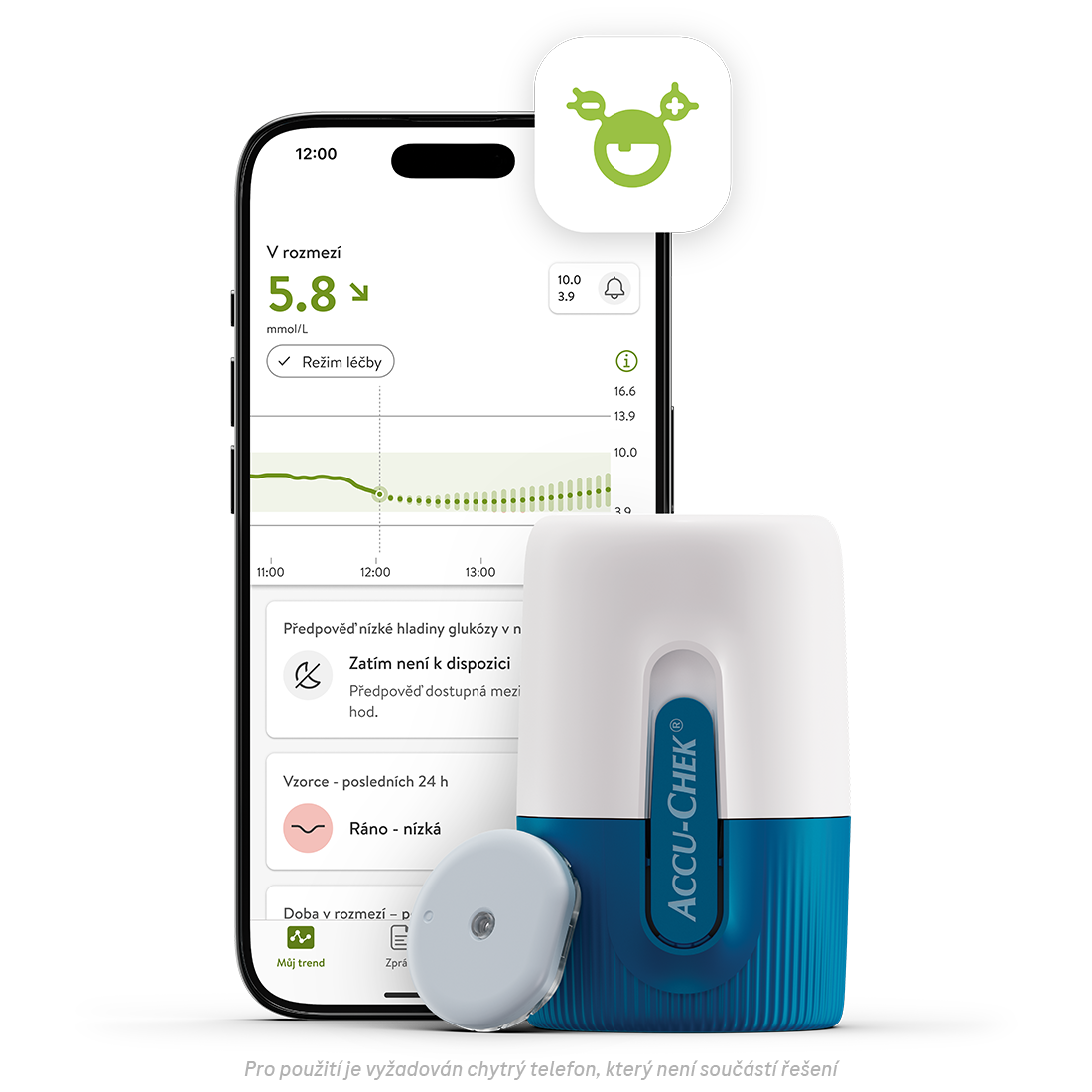 Řešení CGM Accu-Chek® SmartGuide